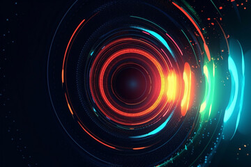 Obraz premium Generative ai. Abstract geometry pattern background,