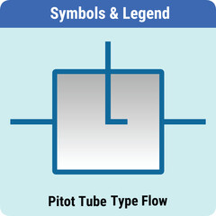 Vector Illustration for P and ID Symbols Legends