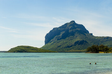 Paradiesischer Strand von Mauritius