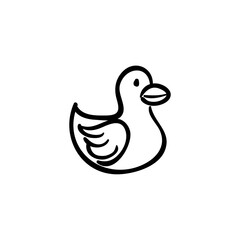 bird icon. design sign simple icon - obrazy, fototapety, plakaty