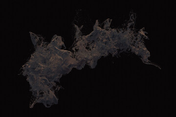 Liquid Splash 3D Images PNG Backgrounds