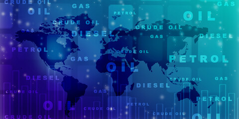2D Digital Abstract Business Networking background
