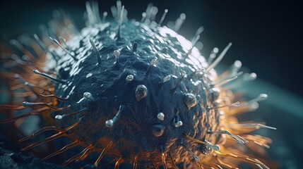 Alien virus cell