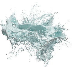 Liquid Splash 3D Images PNG Backgrounds