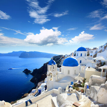Gr&egrave;ce - Santorin / Santorini (Oia village)