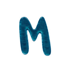 Water Dancing 3D Alphabet or PNG Letters