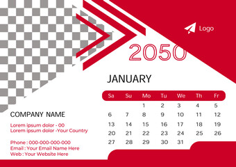 Modern corporate professional New Year business Calendar Design Template