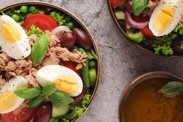 Nicoise salad - traditional French dish