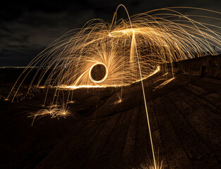 Wirewool Spinning