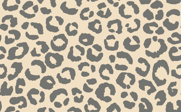 Abstract modern leopard seamless pattern. Animals trendy background. Color decorative vector stock illustration for print, card, postcard, fabric, textile. Modern ornament of stylized skin
