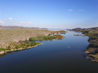 Fototapeta na wymiar Desert Lake