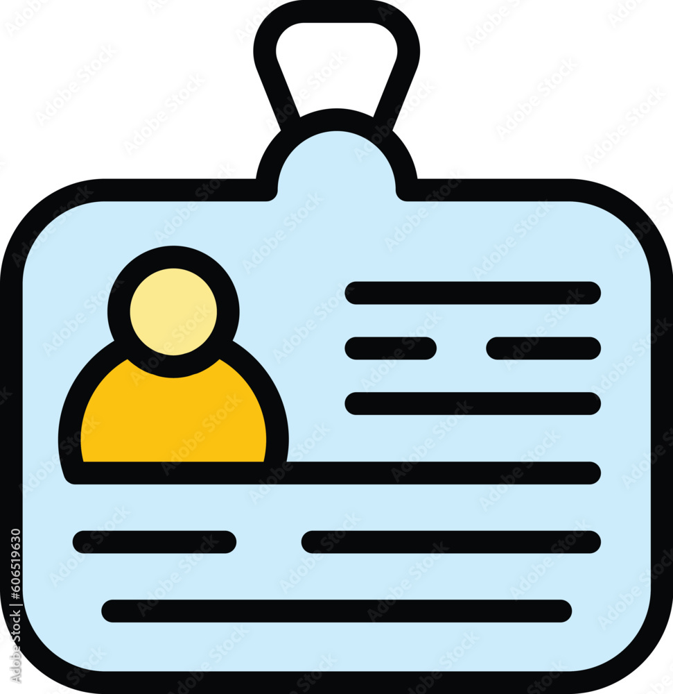 Aufkleber student badge icon. outline student badge vector icon for web design isolated on white background co