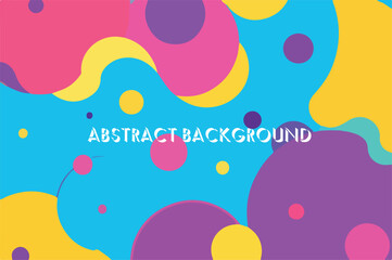 circle geometric abstract background vector illustrator