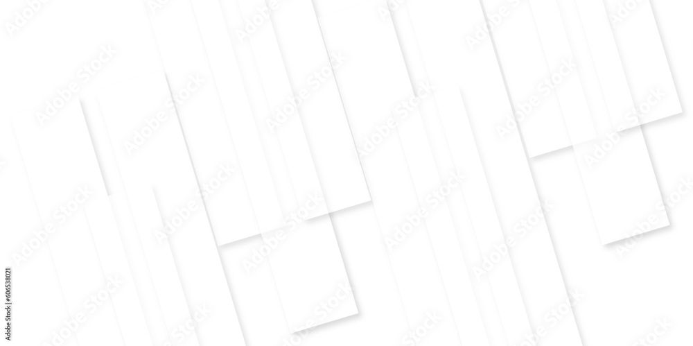 Aufkleber background with lines abstract white square shape with futuristic concept background. geometric line