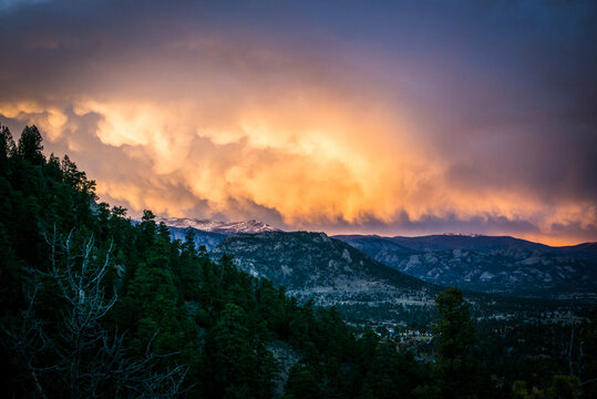 Rocky Mountain Sunset