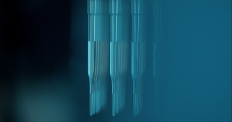 Obraz premium Scientific Pipette Cinematic