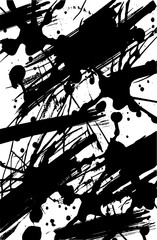 Grunge background black and white vector