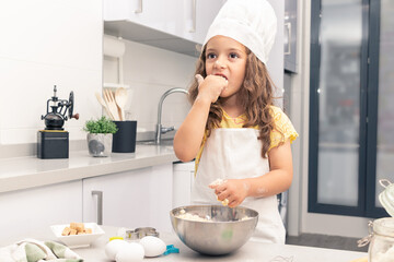 Baking Adventures: Girl Spreading Happiness with her Homemade Pastries