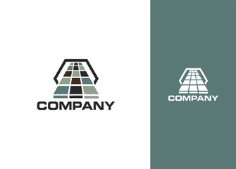 Flooring Logo Design - Logo Design Template

