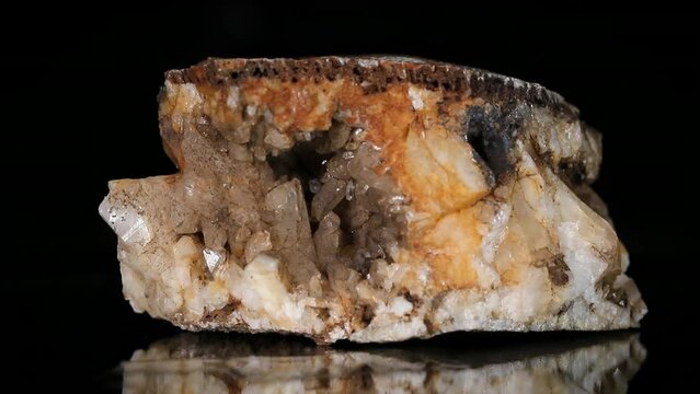 Rock cristals formation