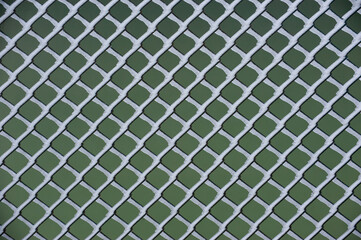 metal grid background