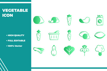 Vegetable Icon Pack