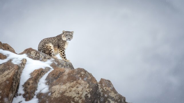 The snow leopard's stealth and precision make it an unmatched hunter