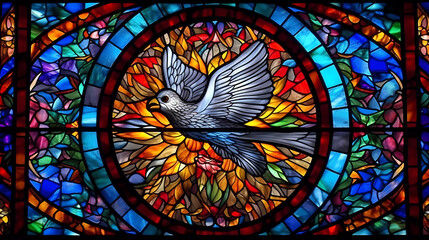 Beautiful Bird Designs in Stained Glass