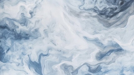 Obraz premium Blue marble pattern. Abstract texture and background, generative ai 