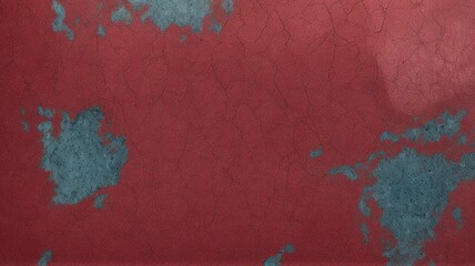 A Dreamily Ethereally Painted Red And Blue Paint On A Wall AI Generative