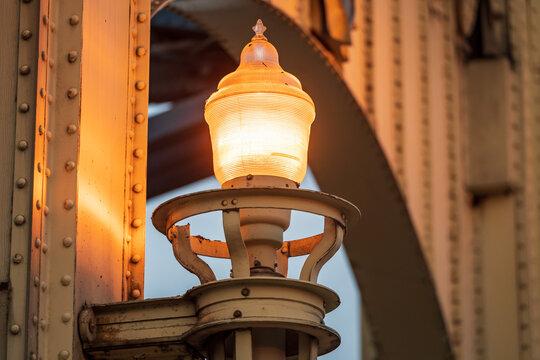 Smithfield Street Bridge Lamp Pittsburgh Pennsylvania 