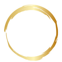 Golden grunge circle, golden Circle, circle border