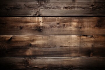 Naklejka premium Wood grain texture background, Generative ai