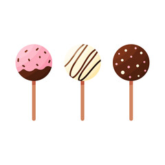 cake pops chocolate day cold ice cream