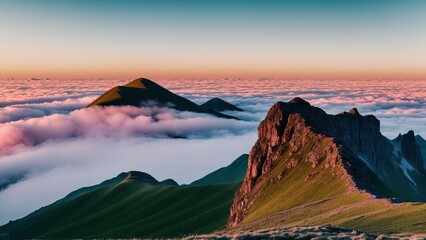 A Picture Of A Captivatingly Enigmatic Landscape With A Mountain In The Distance