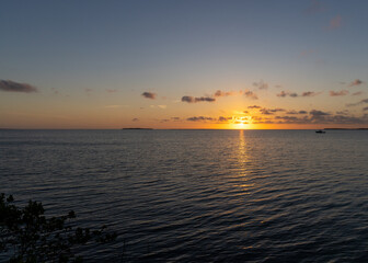 Sunset in Key Largo Florida