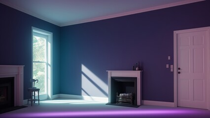 A Digital Image Illustrating An Awe - Inspiring And Breathtakingly Radiant Room
