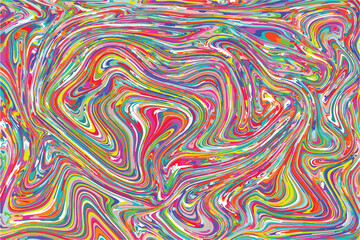 Wavy abstract background