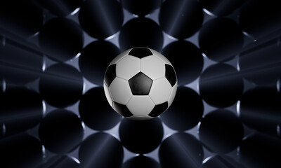3D Soccer Ball with backlight