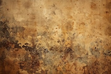 Vinrage grunge texture in shades of brown and beige, Generative ai
