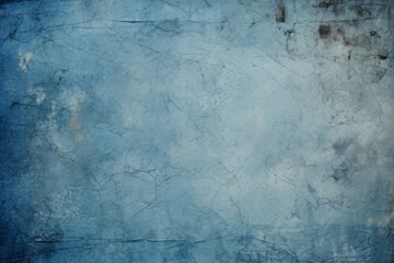 Obraz premium Vintage paper texture Blue grunge abstract background, Generative ai