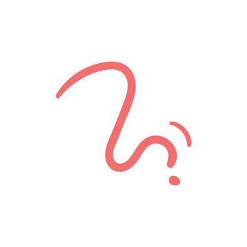 hand drawn doodle elements motion effect lines For a lovely party decoration for children.