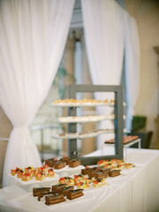 dessert table