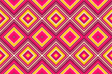 seamless geometric pattern with triangles