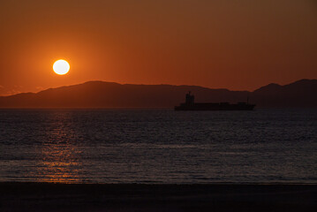 夕陽