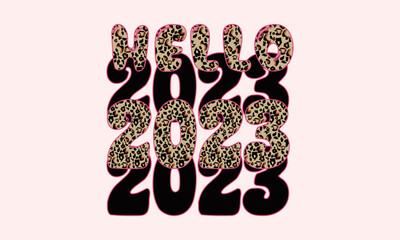 Happy New Year 2023 T-shirt Design