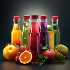 Indulge in the Blissful Blend: Nature's Refreshing Symphony, Healthy organic smoothie concept. Generated by AI