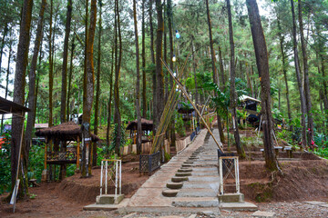 Educational tourism village in the forest, tourism village in Indonesia
