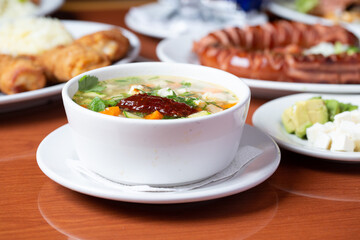 caldo tlalpeño