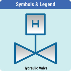 Vector Illustration for PID Symbols Legends